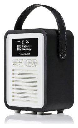 VQ - Retro Mini DAB Radio - Black